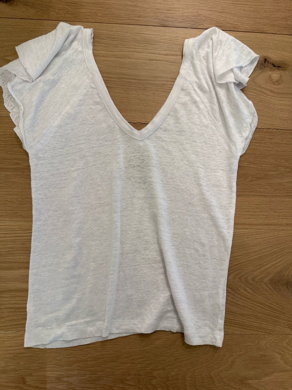 Chaser sz small flutter sleeve tank top
